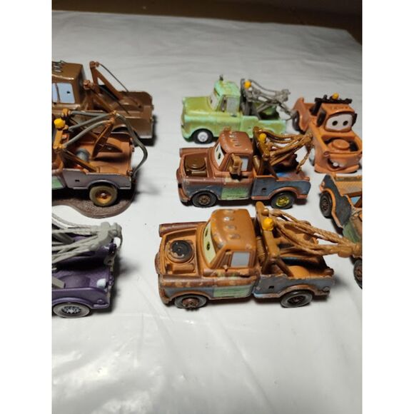 Lot of 8 Disney Pixar Cars Tow Trucks - Picture 7 of 10